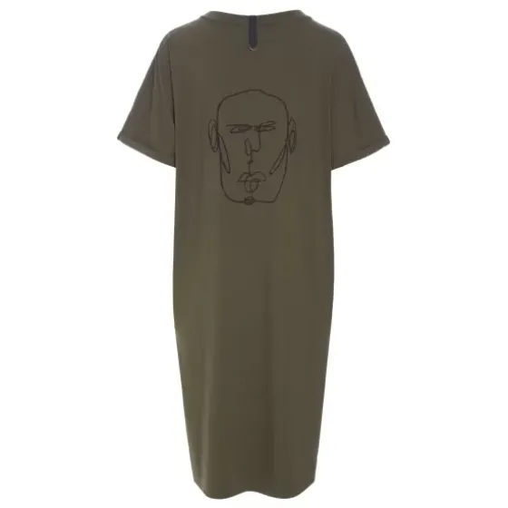 Dress With Print, Bark
