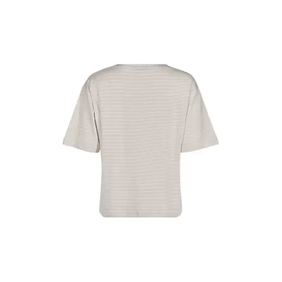 Every Night Shirt, Silvergrey Stripes