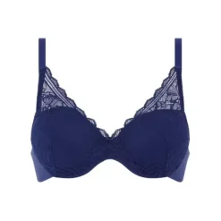 Floral Padded, Danube Blue