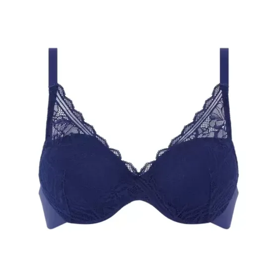 Floral Padded, Danube Blue