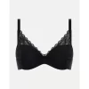 Floral Touch Bra Fill, Black