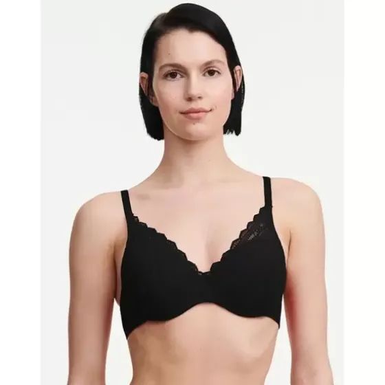 Floral Touch Bra Fill, Black