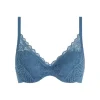 Floral Touch Bra Fill, Jeans Blue