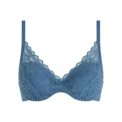 Floral Touch Bra Fill, Jeans Blue