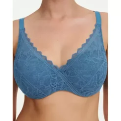 Floral Touch Bra Fill, Jeans Blue