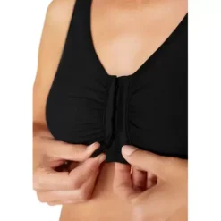 Frances BH Med Frontlukning, Sort
