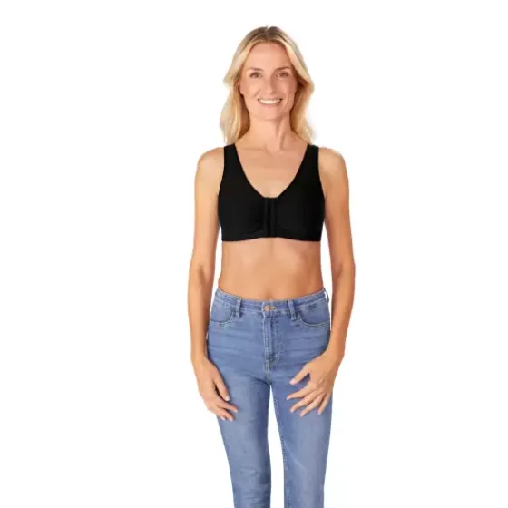 Frances BH Med Frontlukning, Sort