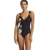 Garden Party One Piece, Black