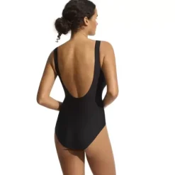 Garden Party One Piece, Black