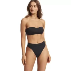 High Rise Pant, Sort