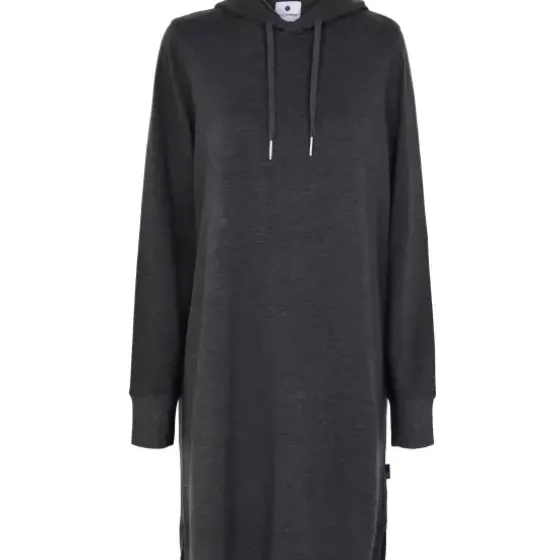 Hoodie Dress, Mørkegrå