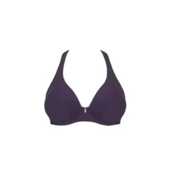 Iconic Bikini Halterneck, Prune