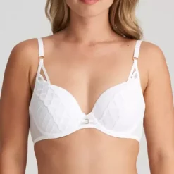 Jhana Padded Bra, White