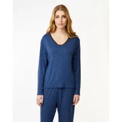 Jordan Natbluse Lang Ærme, Ensign Blue