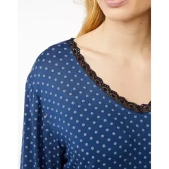 Jordan Natbluse Lang Ærme, Ensign Blue