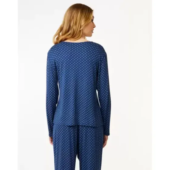 Jordan Natbluse Lang Ærme, Ensign Blue