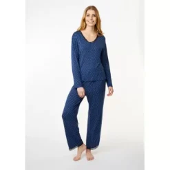 Jordan Natbluse Lang Ærme, Ensign Blue