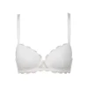 Julia Lace Padded Bra, Off-White