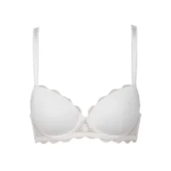 Julia Lace Padded Bra, Off-White