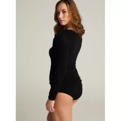 Juliana Uld Lang Ærme, Black