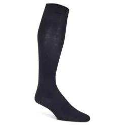 Knæ Strømpe Bomuld, Dark Blue