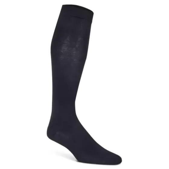 Knæ Strømpe Bomuld, Dark Blue