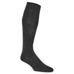 Knæ Strømpe Uld, 42 Dark Grey
