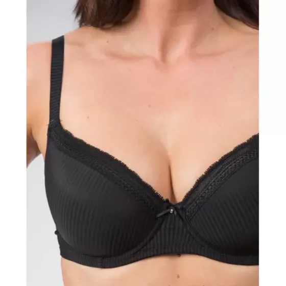 Laila Padded Bra, Black
