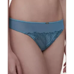 Legend Tanga String, Jeans Blue