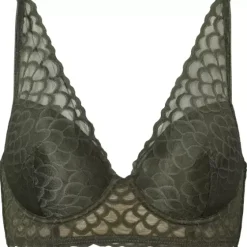 Leia Bra Fill, Deep Green