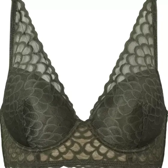 Leia Bra Fill, Deep Green