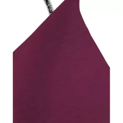 Light Lined Bralette, Purple Potion