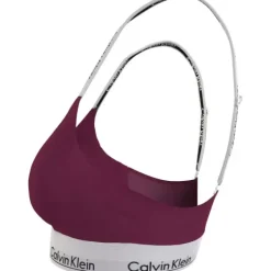 Light Lined Bralette, Purple Potion