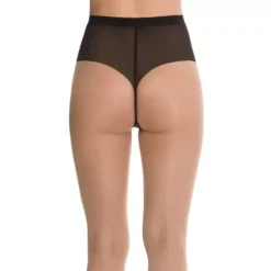 Logo Script Tights, Fairly Light/Black