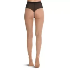 Logo Script Tights, Fairly Light/Black