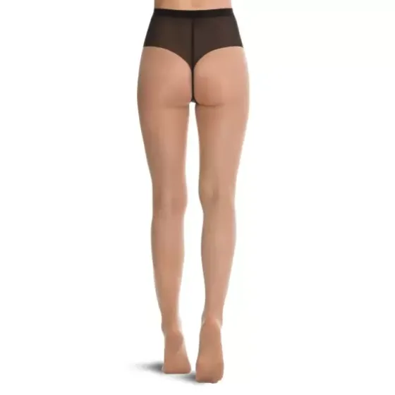 Logo Script Tights, Fairly Light/Black