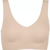 Lucia Bamboo Bra Top, Nude