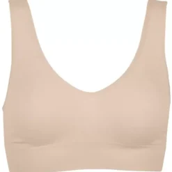 Lucia Bamboo Bra Top, Nude