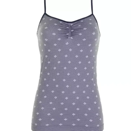 Lucia Top Smal Strop, Medium Blue