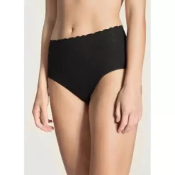 Lycraspitze Tanga, Sort