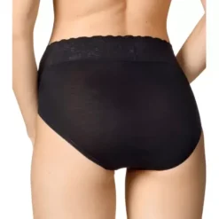Lycraspitze Tanga, Sort