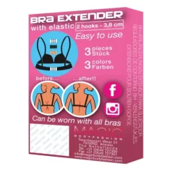 Magic Bra Extender 2-Kroge, 3-Pak