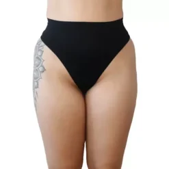 Maja Bambus Højtaljet String, Sort