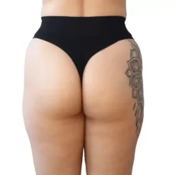 Maja Bambus Højtaljet String, Sort