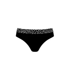 Manila Bikini Trusse M/Foldekant, Black