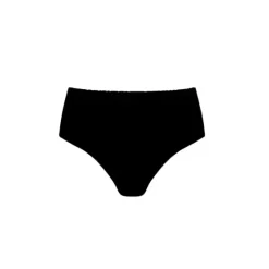 Manila Bikini Trusse M/Foldekant, Black