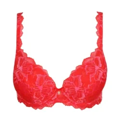 Manyla Padded Bra, Pixie Red