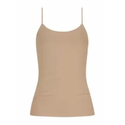 Mey Top Smal Strop, Cream Tan