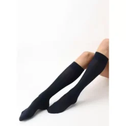 Mi-Bas Opaque Knee-High 50, Blue