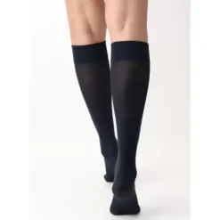 Mi-Bas Opaque Knee-High 50, Blue